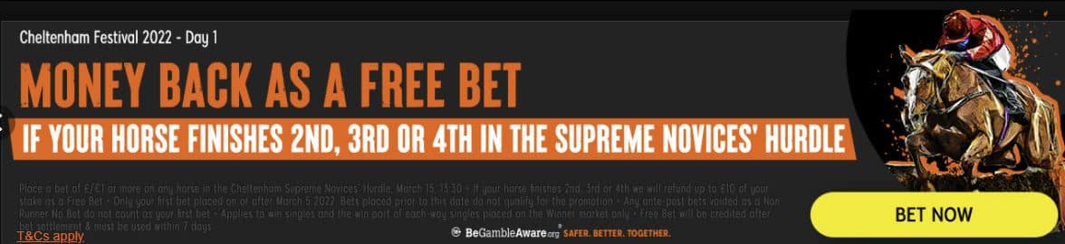 888Sport Supreme Novices Hurdle offer