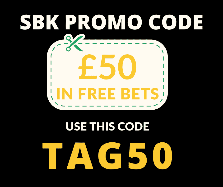 SBK promo code TAG50