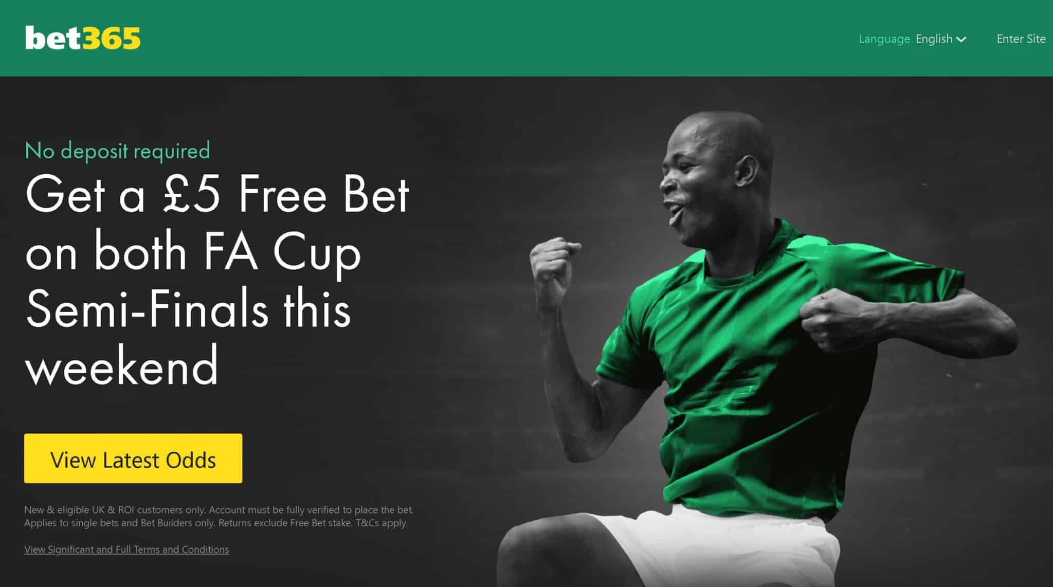 Fa cup deals odds