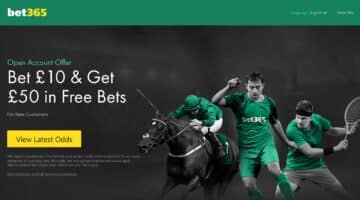 bet365 Welcome Offer – How to get the £50 Joining Bonus