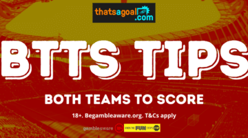 BTTS Tips – 15/2 Both Teams to Score Acca from the EFL Cup Tonight