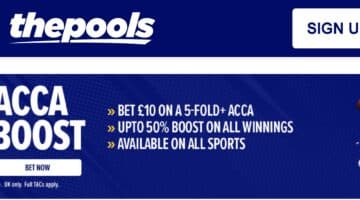 The Pools acca boost