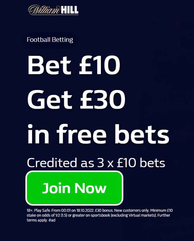 William Hill World Cup sign-up offer