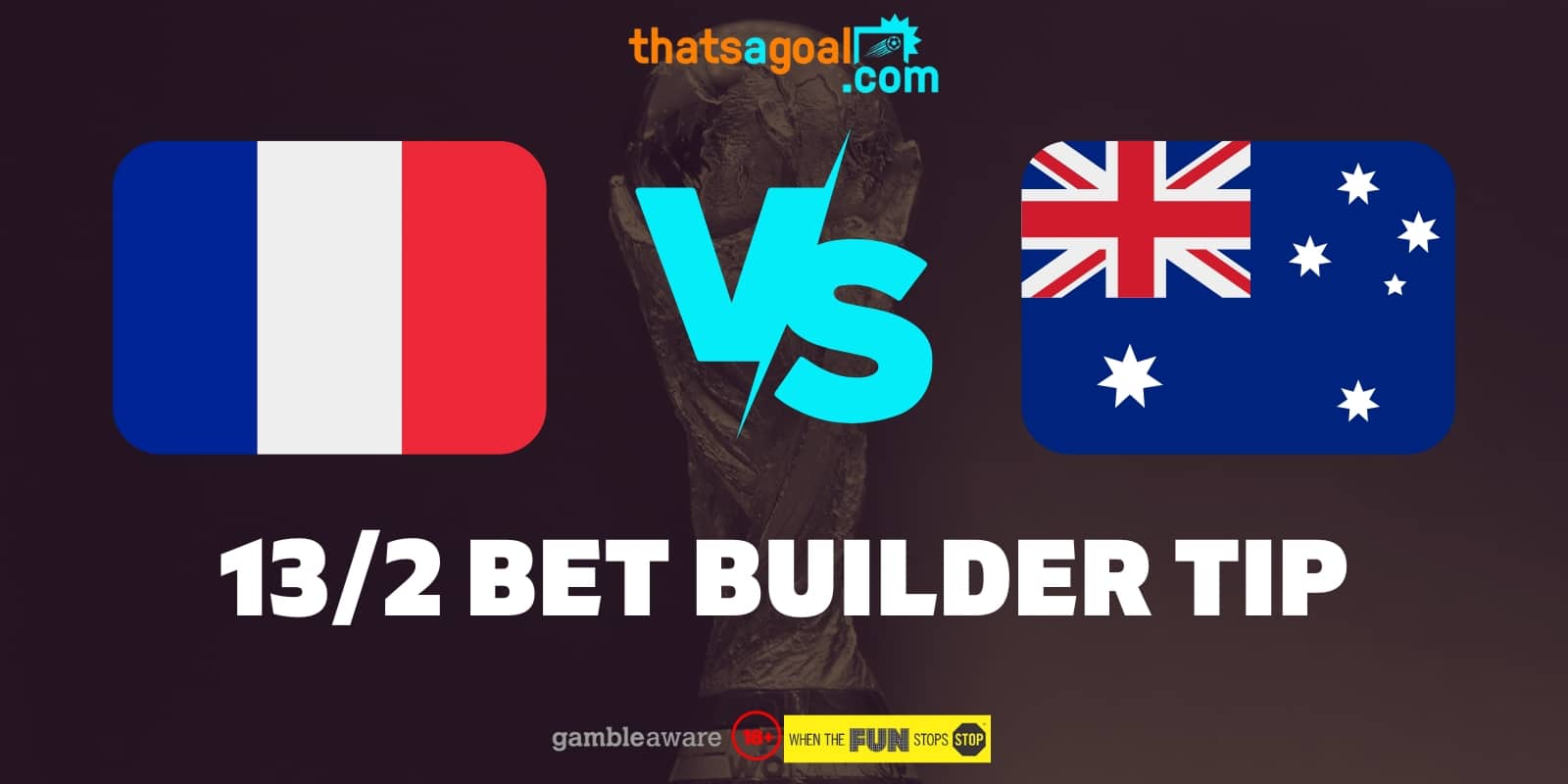 France vs Australia bet builder tip