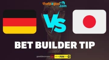 Germany vs Japan bet builder tips