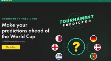 bet365 World Cup tournament predictor