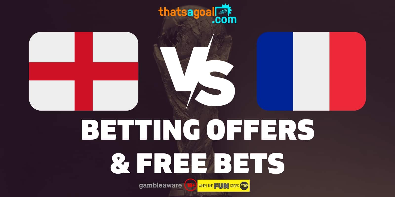England vs France betting offers