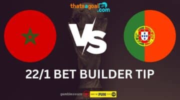 Morocco vs Portugal bet builder tips