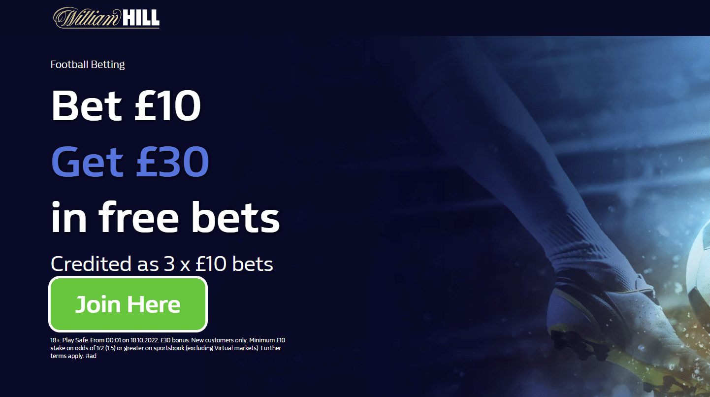 William Hill sign-up offer
