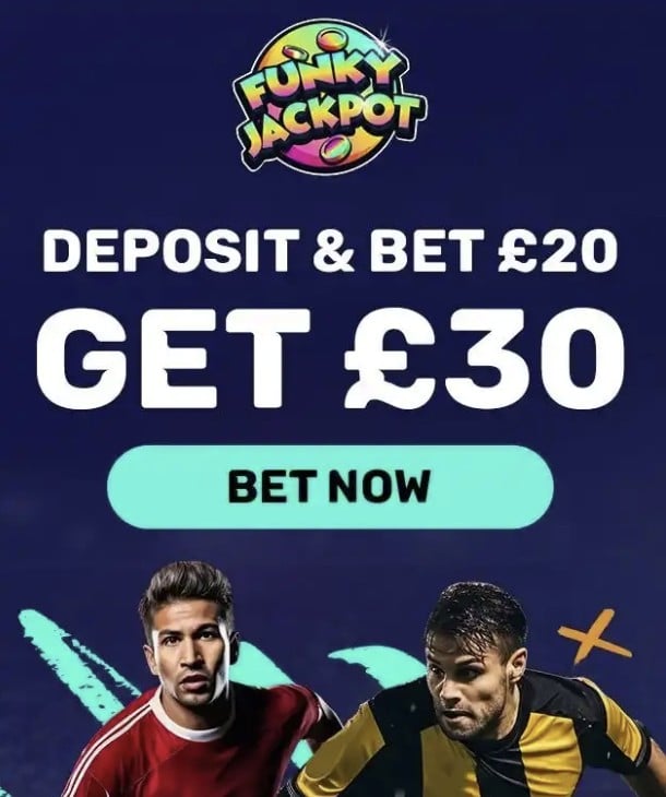 Funky Jackpot sign-up offer