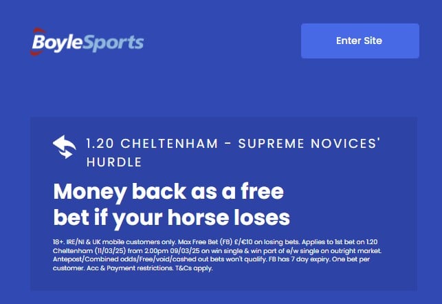 Boylesports Supreme offer