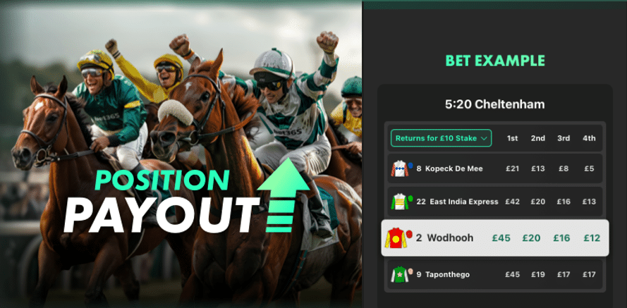 Position Payout at bet365