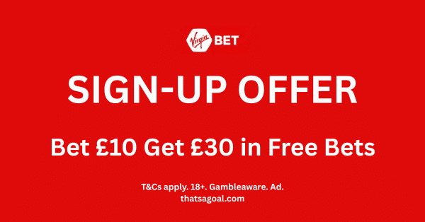 Virgin Bet Sign-up Offer – Bet £10 get £30 in Free Bets