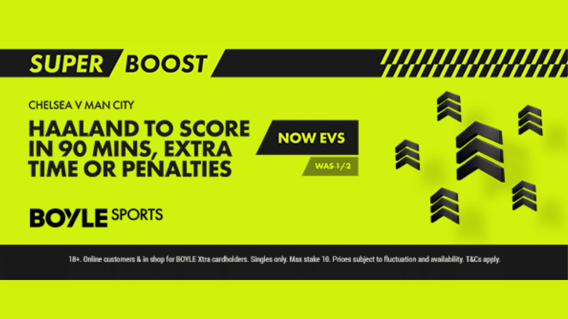 FA Cup final Haaland Boylesports boost