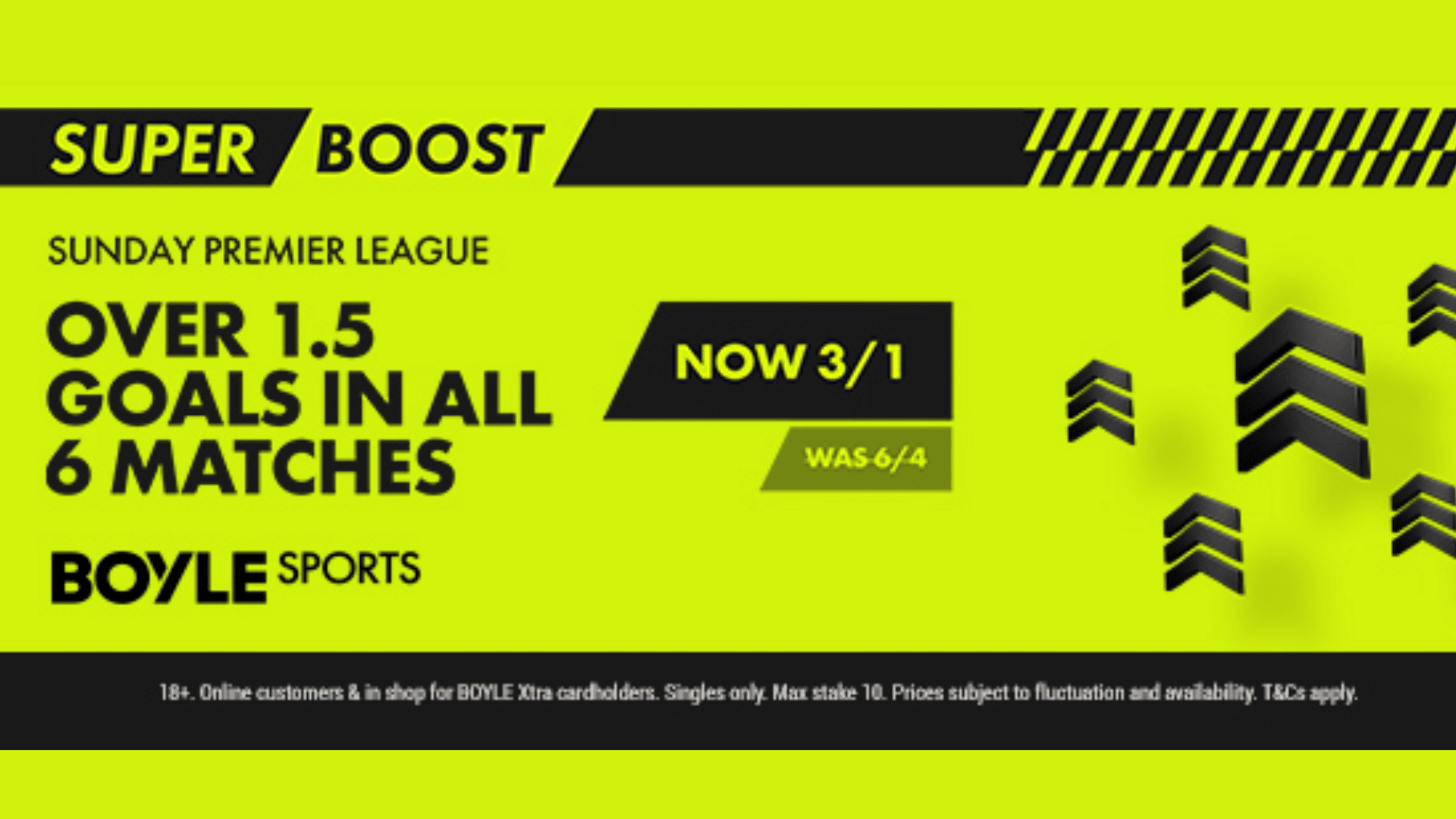Premier League Boylesports goals boost