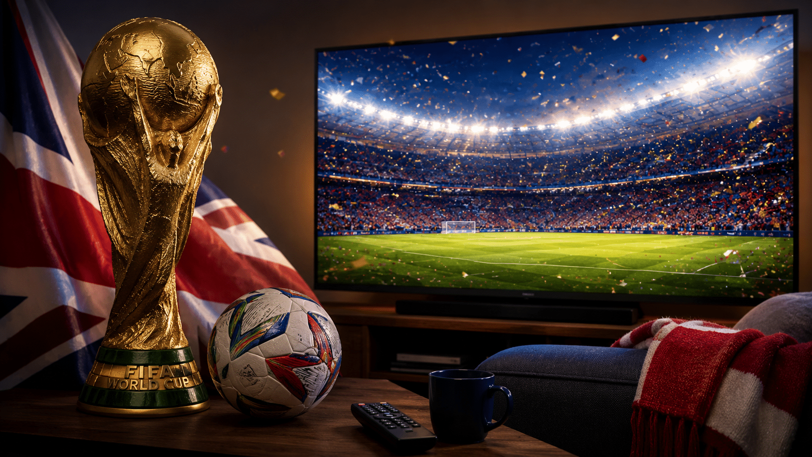 Watch the World Cup on TV UK