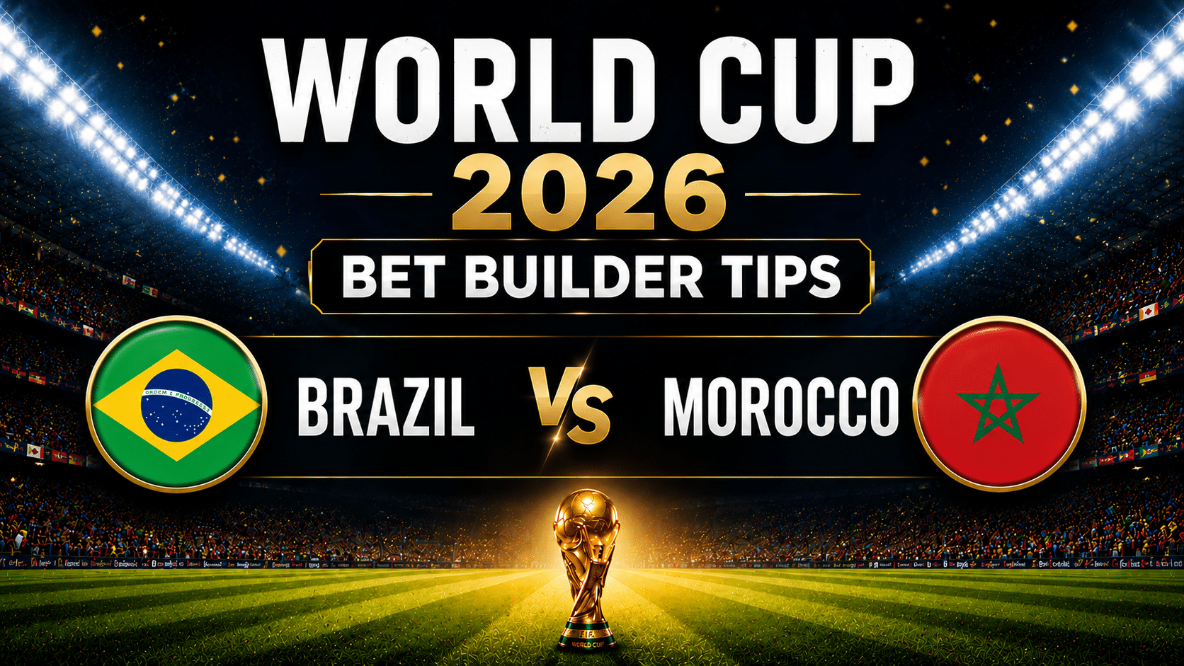 Brazil vs Morocco bet builder tips