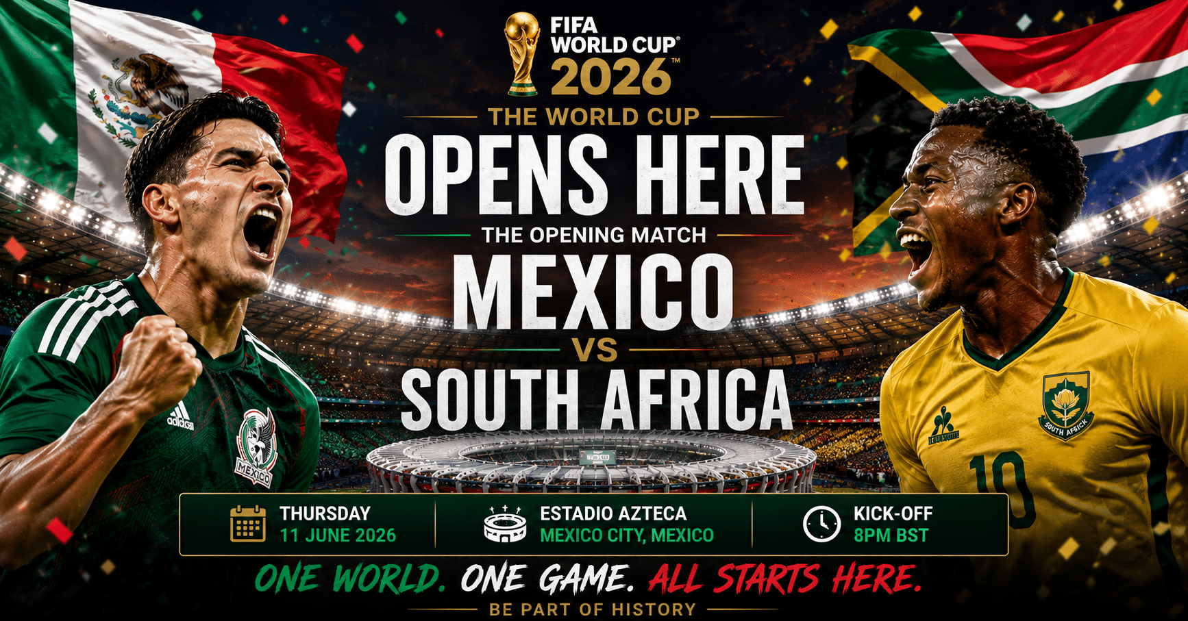 Mexico vs South Africa preview World Cup 2026
