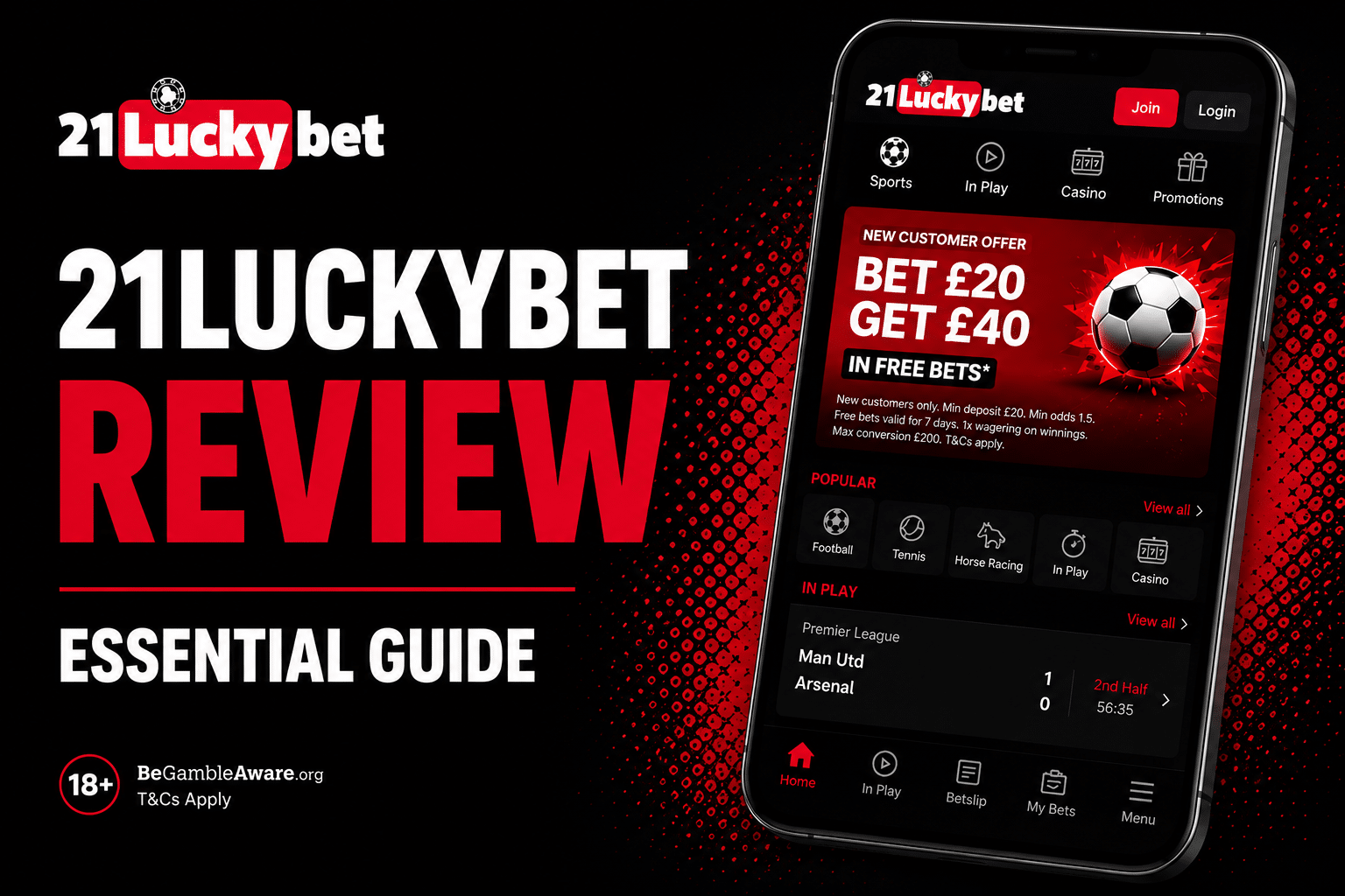 21LuckyBet review