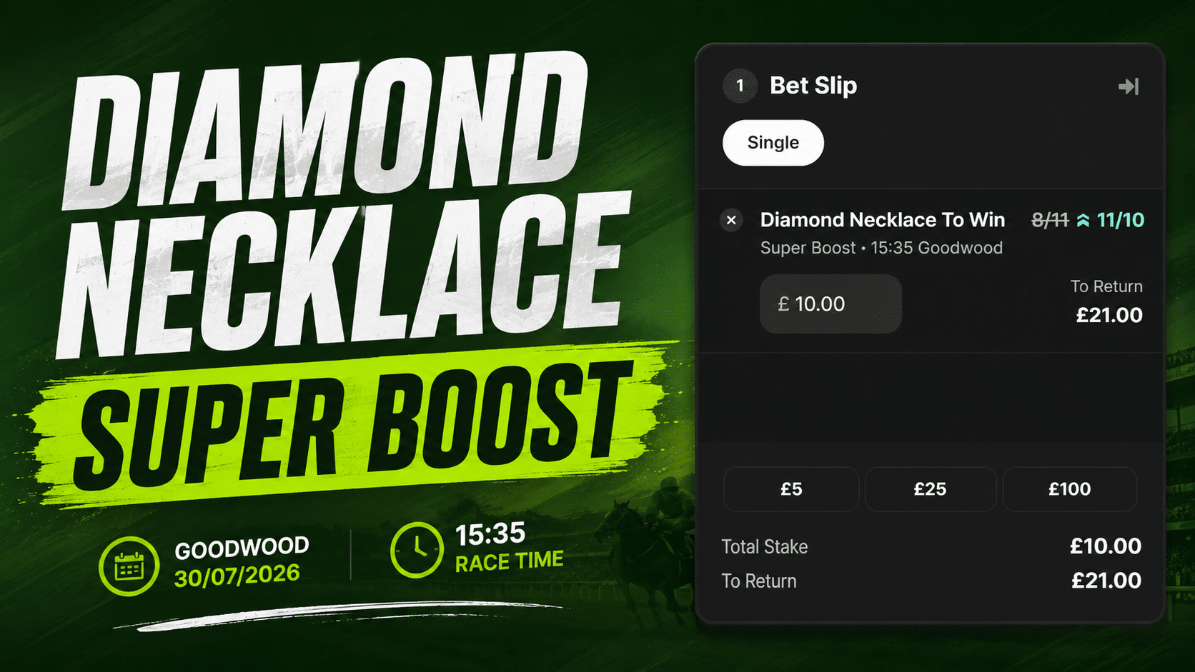 Diamond Necklace super boost