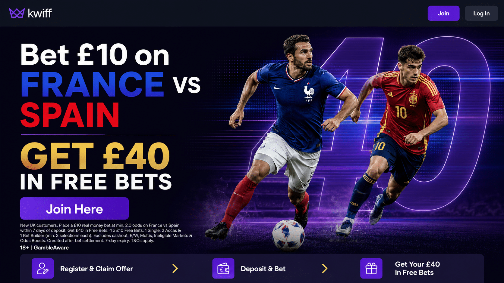 France vs Spain Kwiff
