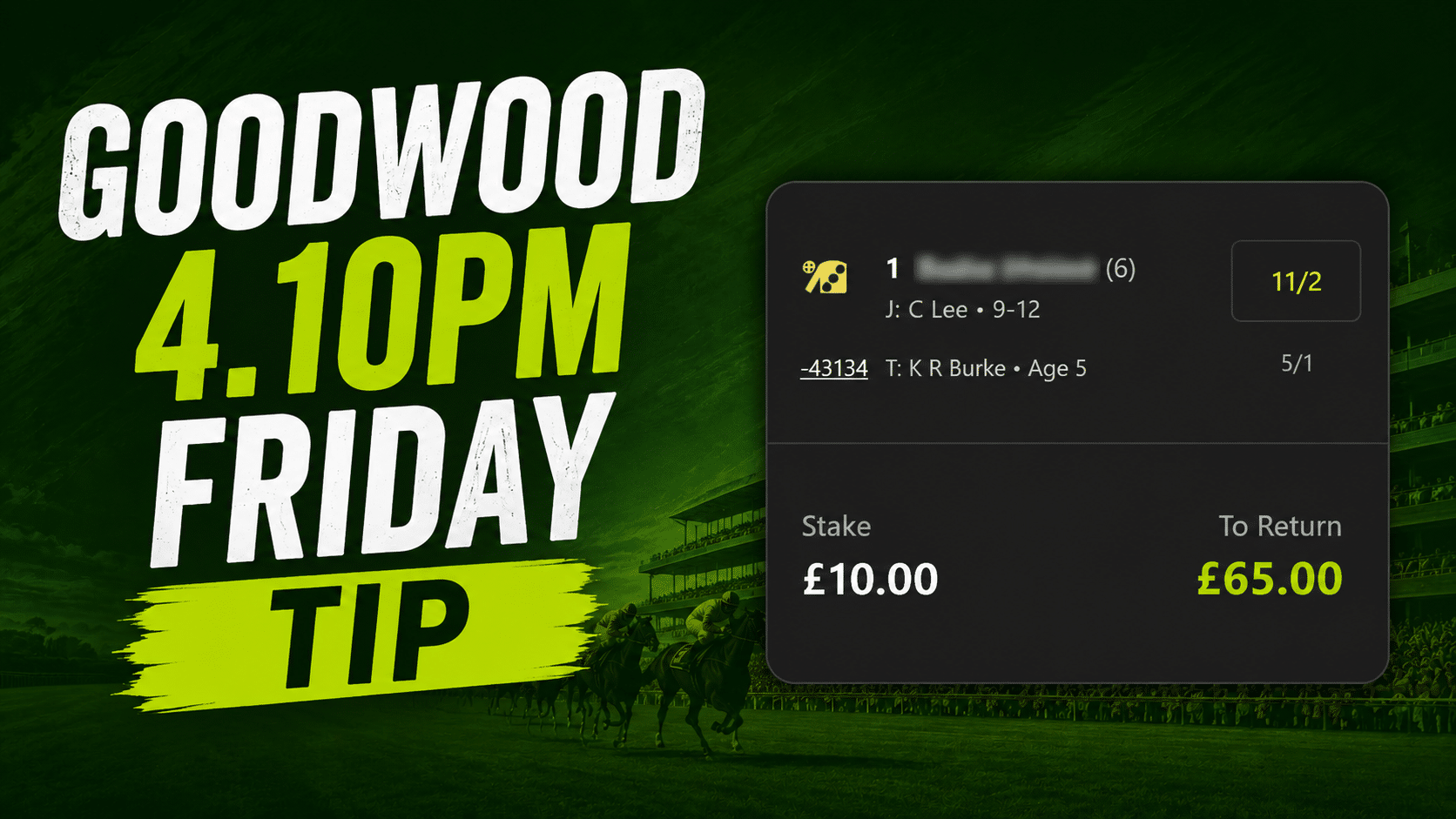 Goodwood Friday tip