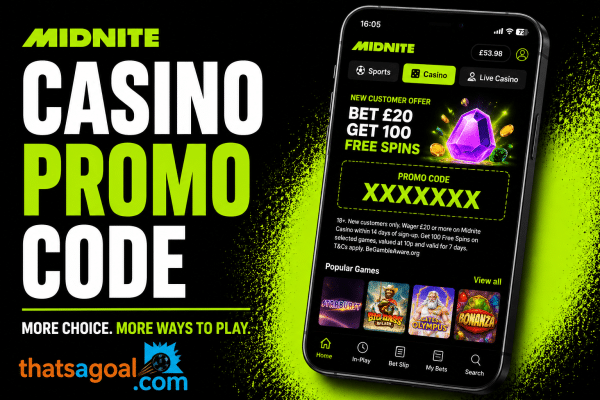 Midnite Casino Promo Code BETGETCASINO: Get 100 Free Spins