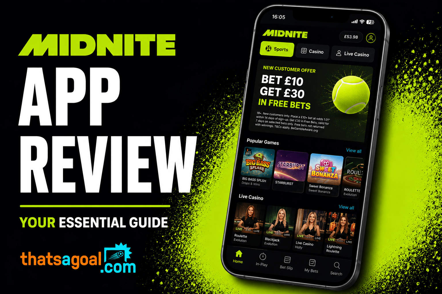 Midnite app review