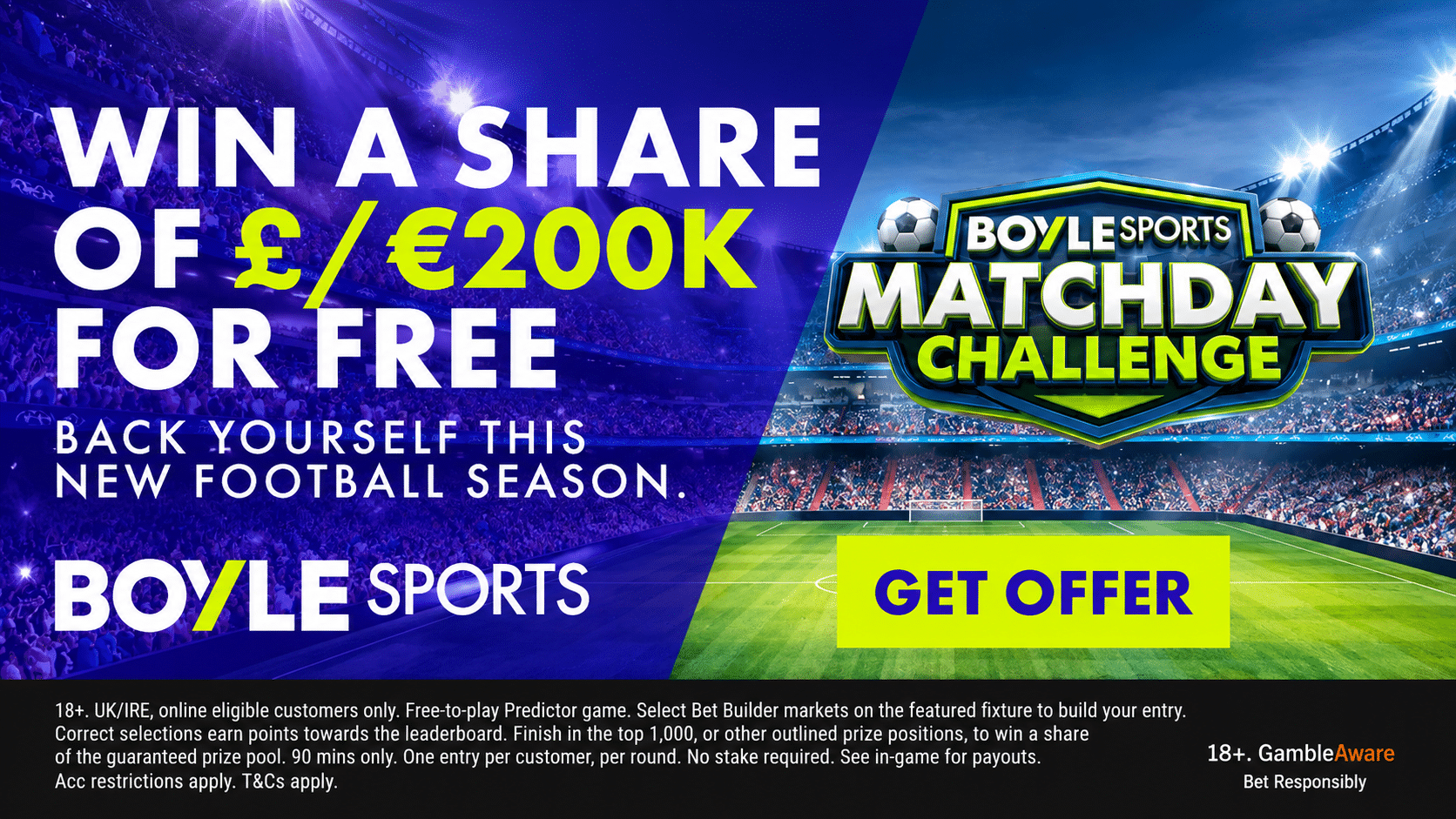 Boylesports Matchday free to play