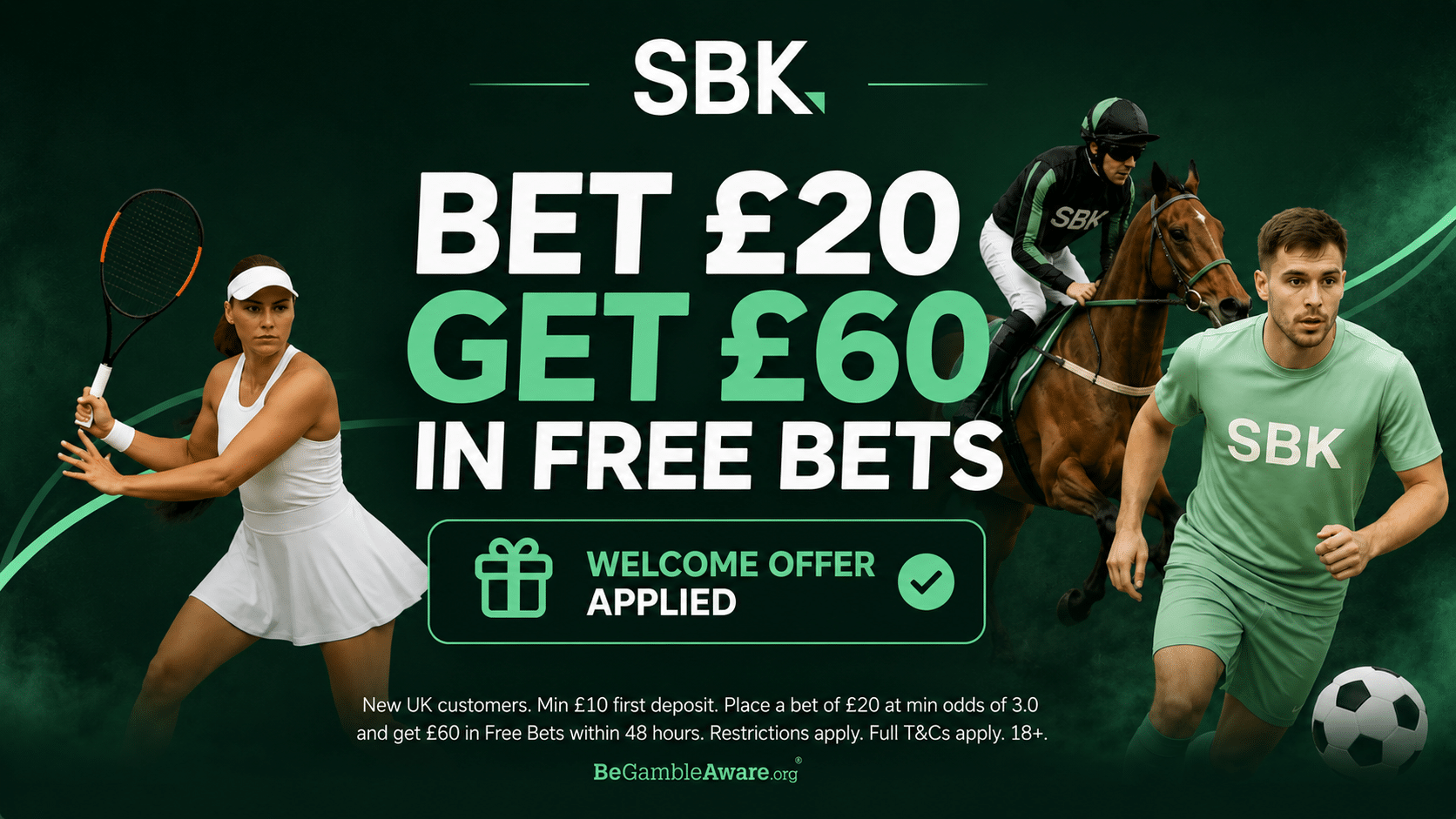 SBK sign-up offer