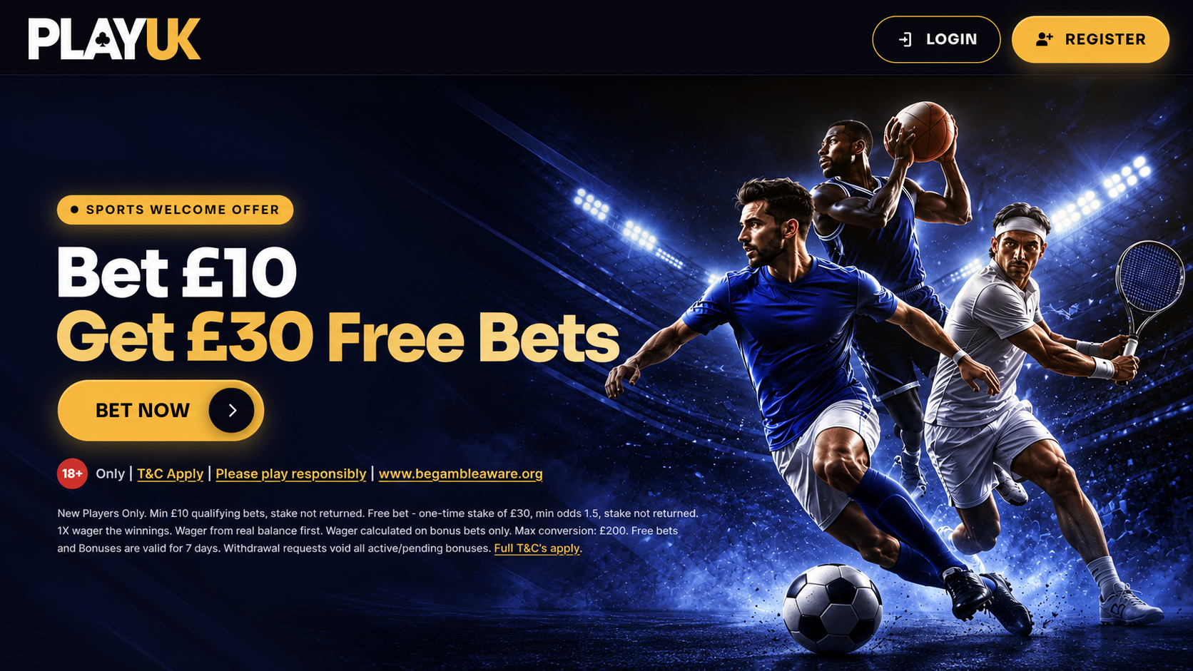 PlayUK sign-up offer