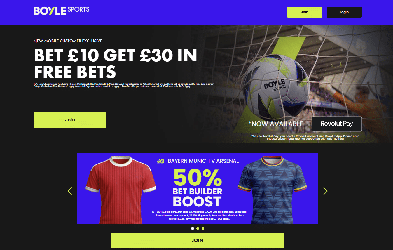 Bayern vs Arsenal Boylesports