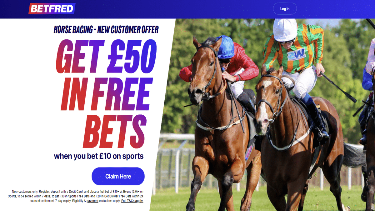 Betfred sign-up offer Champions Day